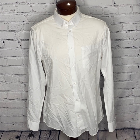 H&M Other - H&M MENS OXFORD SHIRT IN WHITE